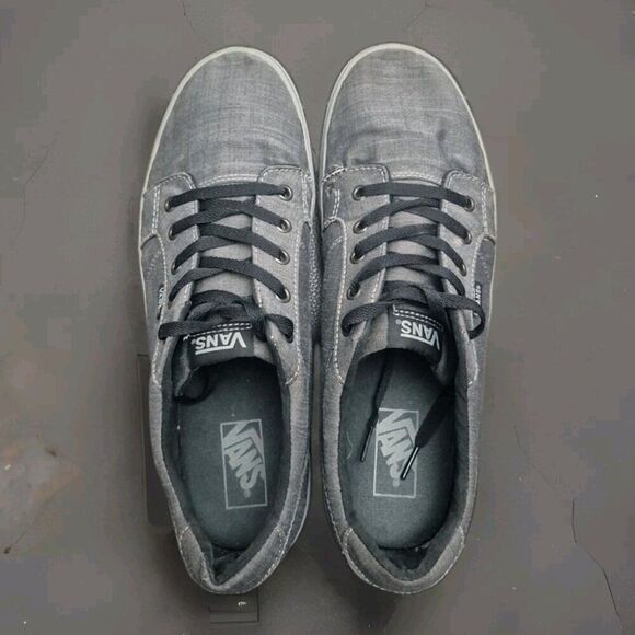 Vans Bishop Canvas Gray Skateboarding Shoe Sneakers Men's Size 12 - Picture 4 of 7